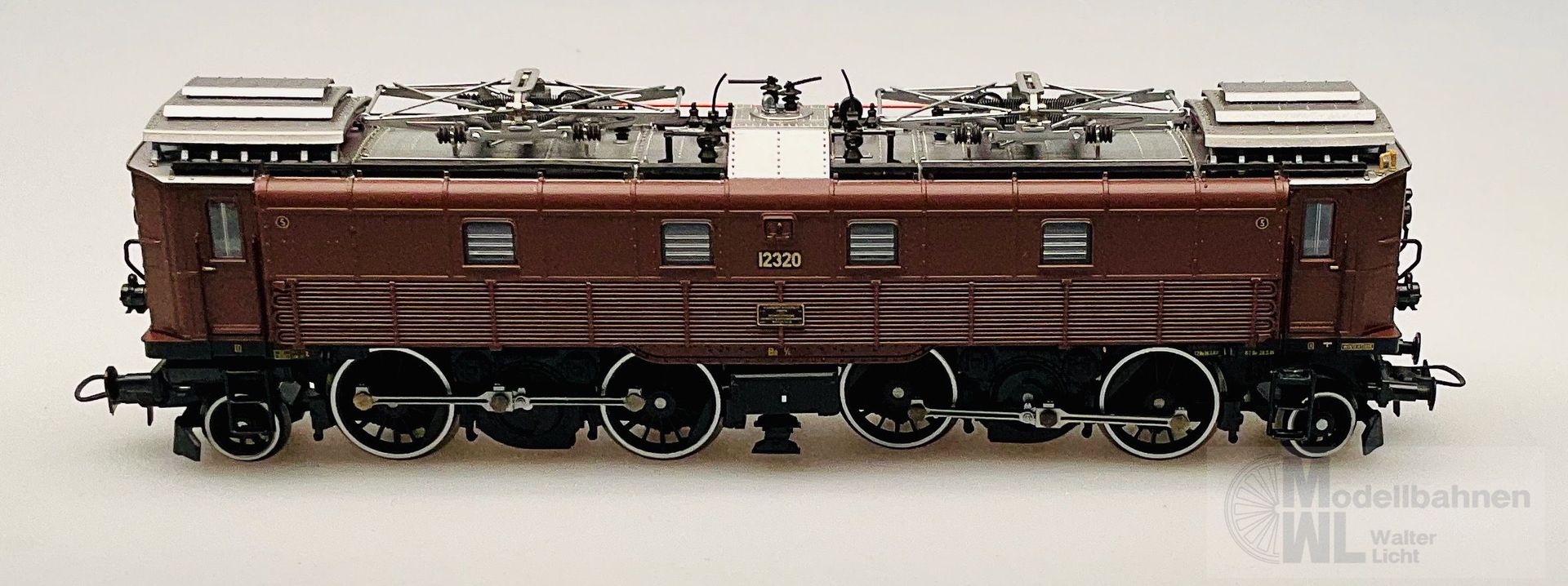 Roco 62545 - Roco - E-Lok Be 4/6 SBB 12320 braun mit Stirntür H0/GL